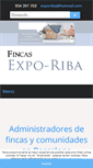 Mobile Screenshot of fincasexpo-riba.com
